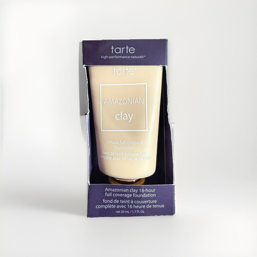Tarte Amazonian Clay 16H Full Coverage Foundation 32S Medium Sand Sealed New
